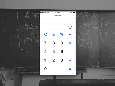 Calculator app calculator challenge daily dailyui mobile ui ux