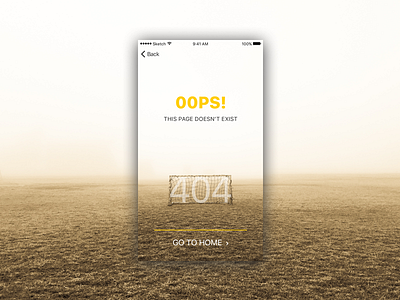 Error 404 404 app challenge daily dailyui error message mobile ui ux