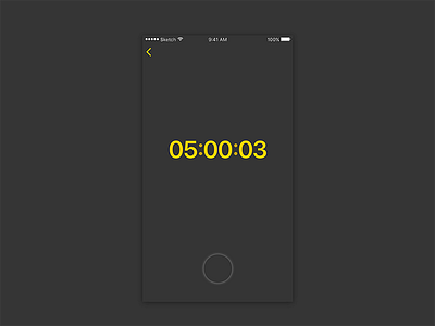 Count Down app challenge count daily dailyui down mobile ui ux