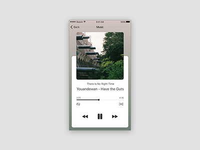 Music Player app challenge daily dailyui mobile music player ui ux