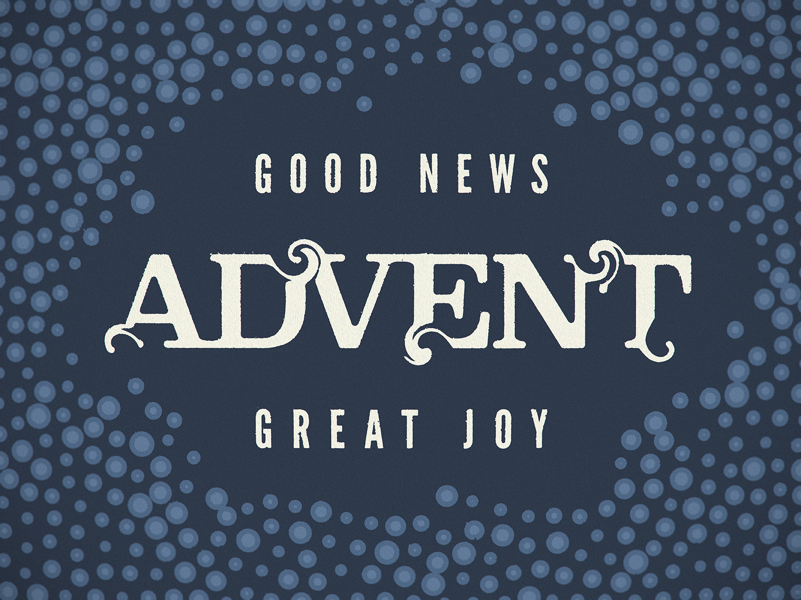 Good News, Great Joy by Tate Heisler on Dribbble