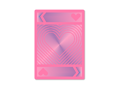 King of Hearts card king lines negative space playing playing card