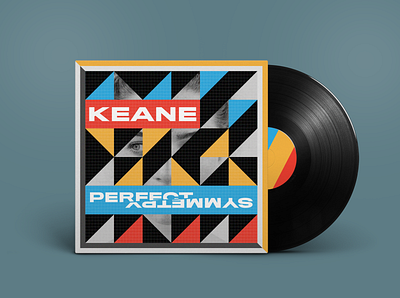 Perfect Symmetry by Keane album cover cover lp redesign vinyl weekly warm up