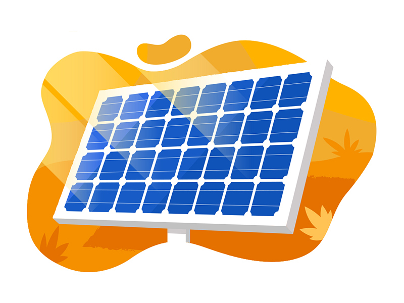 Solar panel blog illustration concept art eco friendly ecological flat free energy graphic green energy illustration illustrator infographic renewable renewable energy solar energy solar panel ux ui vector web