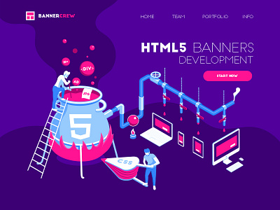 HTML5 banners development