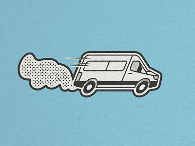 Pipe Dream Sprinter branding drawing icon illustration spinter travel van van life