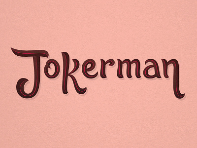 Jokerman Transformation branding custom lettering font hand lettering jokerman lettering logotype script tutorial typography vector