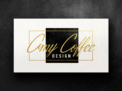 Amy Coffee Design Logotype branding custom lettering custom typography hand lettering lettering logo logotype script type typography wordmark