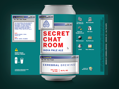 Cerebral - Secret Chat Room - Label