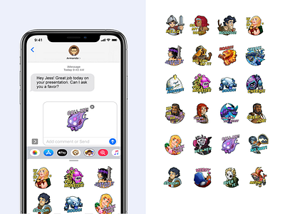 iMessage stickers