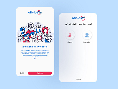 App design | OficiosYa