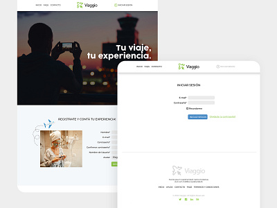 Website design | Viaggio