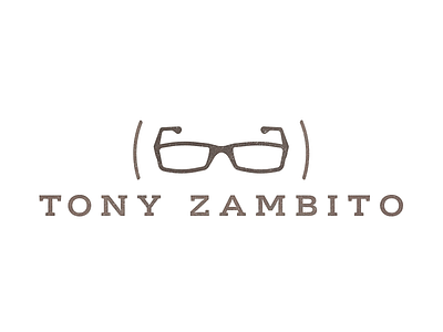 Personal Brand Design for Zambito eyeglasses icon logo logo design personal brand typework studio