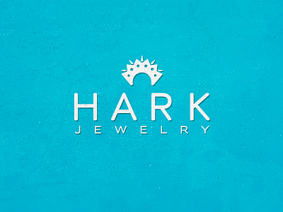Hark Jewelry - proposed logo degree icon identity jewelry brand jewelry logo texture typework studio