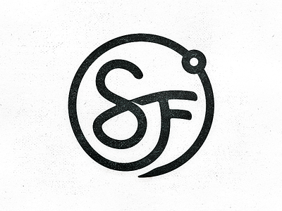 SF˚ Logo - Failed Mark 360 circle degree icon monogram san francisco sf typework studio