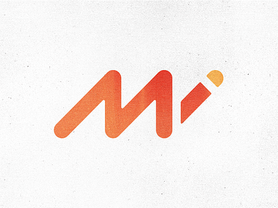 InformaticaMi Logo proposal - Mi Monogram branding computer corporate identity icon logo mi monogram
