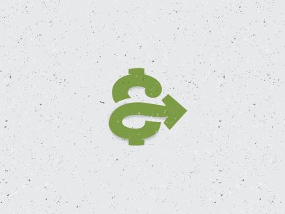 Sale green icon logo mark money sale texture