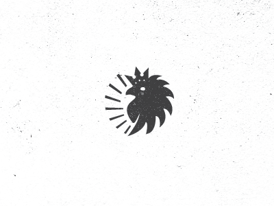 Bird King bird circle crown icon king logo