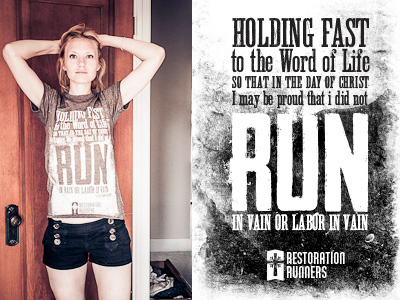 Run Shirt bible church run runners shirt silkscreen t shirt