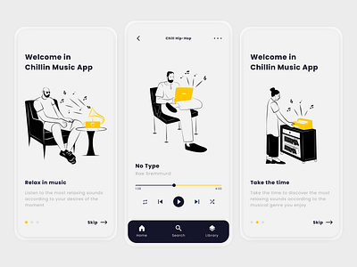 Music App - Mobile Design