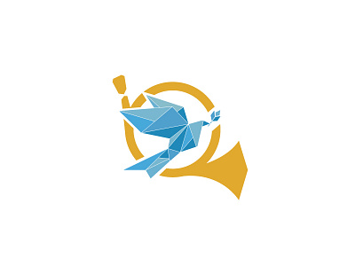 Iglesia Adonai - Rebranding logo brand branding clean logo colorful dove god illustration logo logotype minimal rebranding usa logo