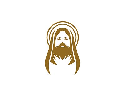 Jesuschrist Logotype brand branding catholic clean logo god goddess holy holy week icon illustration jesuschrist logo logotype minimal ui ux vector