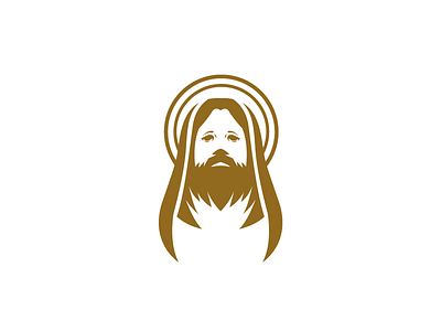 Jesuschrist Logotype brand branding catholic clean logo god goddess holy holy week icon illustration jesuschrist logo logotype minimal ui ux vector