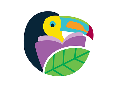 Toucan Reader branding early learning early learning center education logo school schools toucan