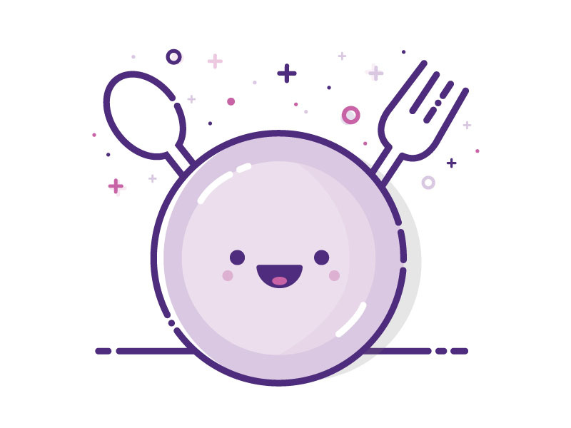 Happy Plate by Shannon Hargis on Dribbble