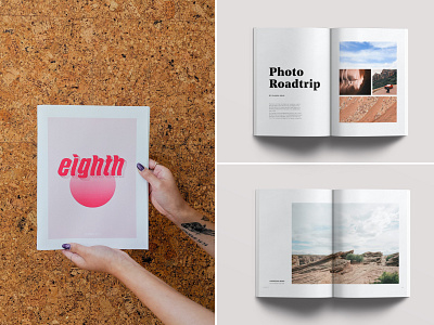The Eighth Magazine editorial editorial design magazine magazine design photography
