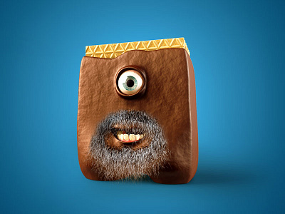Lost & Found - Wafer 3d beard c4d wafer