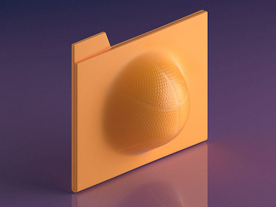 New Folder 3d c4d dribbble folder illustration new year