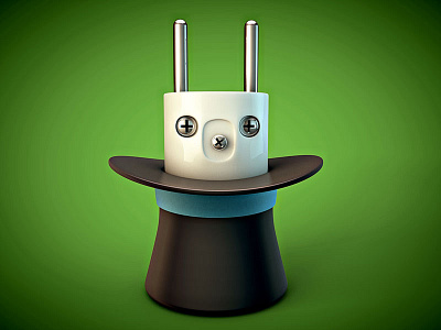 Magic of Electricity 3d bunny electricity hat magic