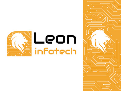 Leon Infotech branding icon illustration logo logo design ui vector