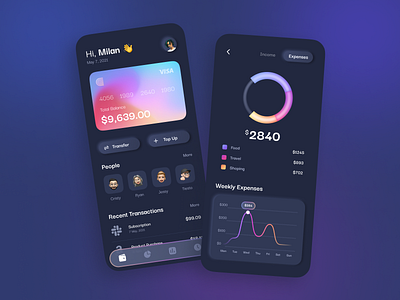 Wallet App UI