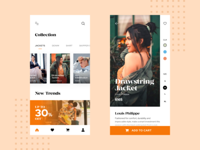 Fashion App designs, themes, templates and downloadable graphic