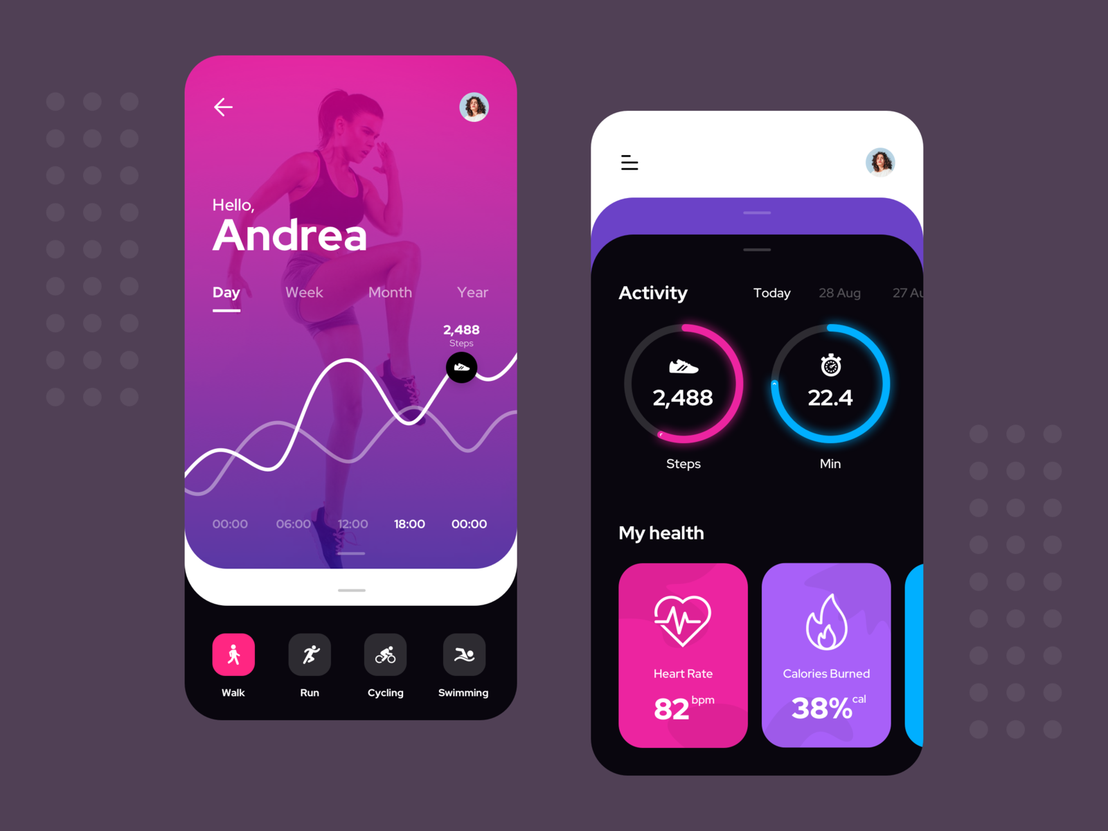 make your own fitness app