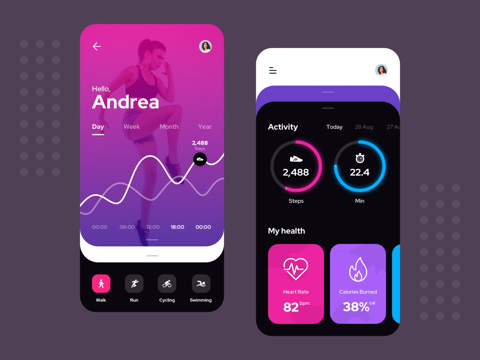 create my own fitness app