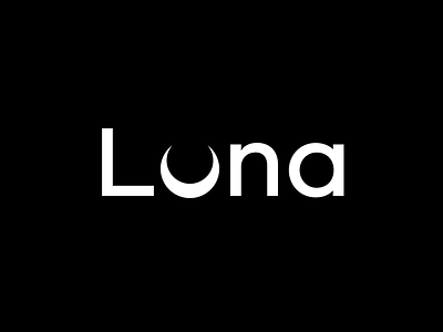 Luna Logotype branding logotype luna moon