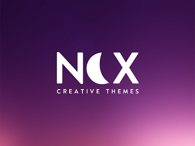 Logo Nox branding logo. brand