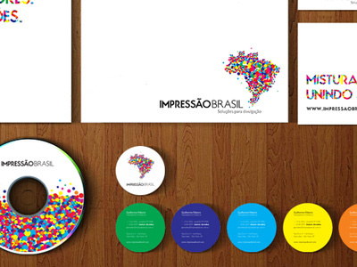Impressão Brasil branding identity logo