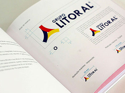 Grupo Litoral branding identity logo