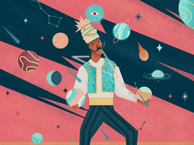 The Juggler by Adrián Balastegui on Dribbble