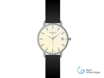 Patek Philippe Calatrava - Illustration design graphic design icon iconography illustration patek philippe watch watch design watch illustration
