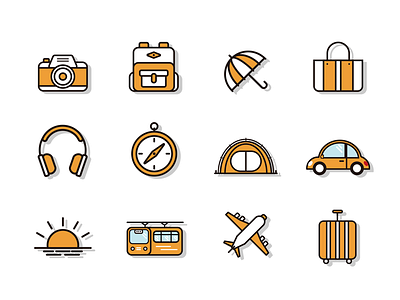 Travel Icons icon travel