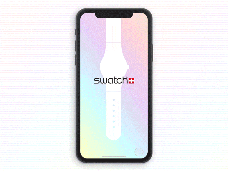 Swatch ios iphonex swatch ui ux