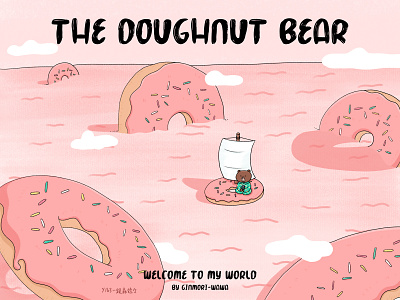 The Doughnut Bear drawing