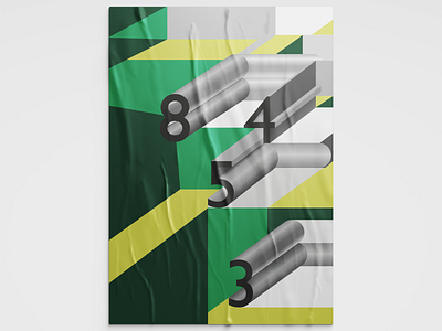 Numeri Innamorati - Balla design futurism giacomo balla poster design poster reproduction