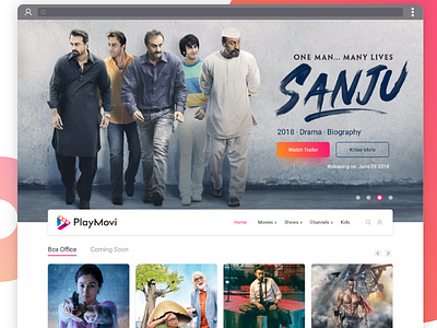 Movie Landing Page