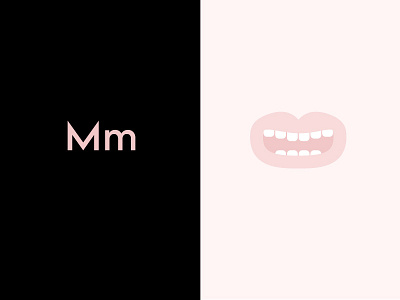 M alphabet letters mouth